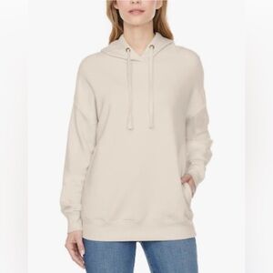 Buffalo David Bitton Women's  Pullover Hoodie with Side Pockets XXL Clear Opal
